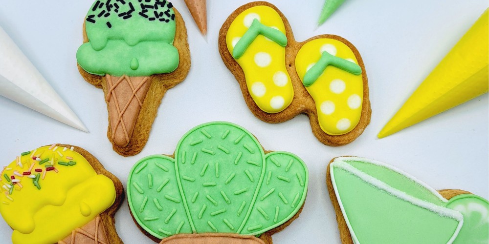 Venez décorer des biscuits aux couleurs de l'été!